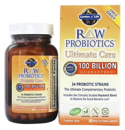 garden of life raw probiotics 400 billion review